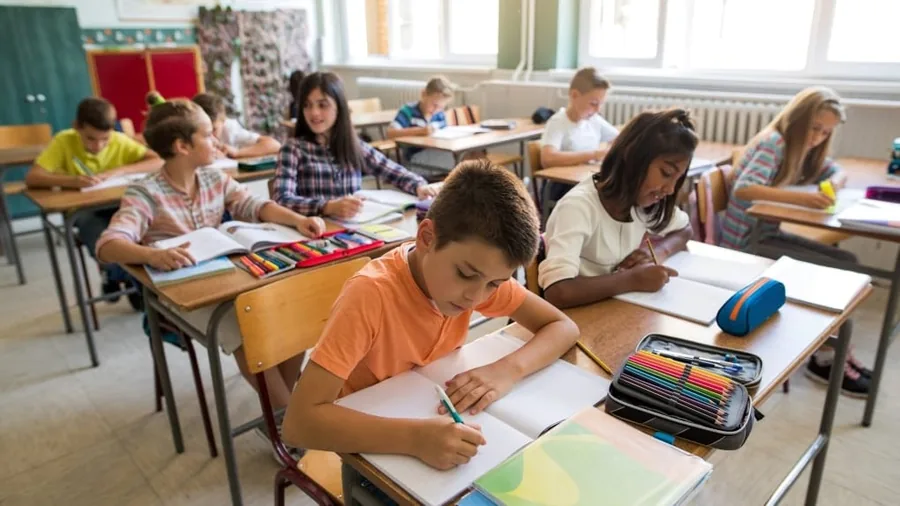 Richmond Hill elementary and secondary education classroom